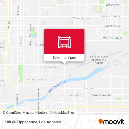 Mill @ Tippecanoe map