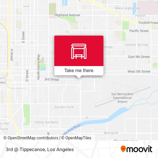 Mapa de 3rd @ Tippecanoe
