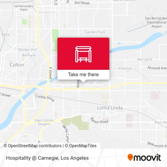 Hospitality @ Carnegie map