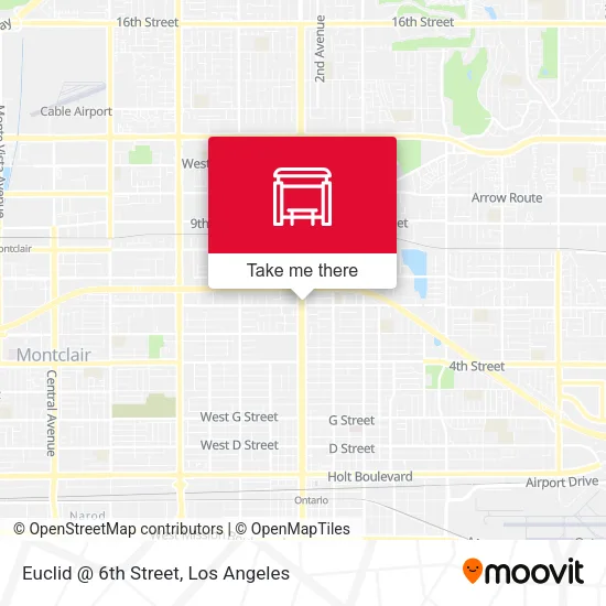 Euclid @ 6th Street map