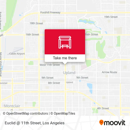 Euclid @ 11th Street map