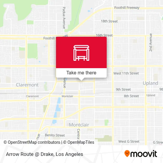Arrow Route @ Drake map