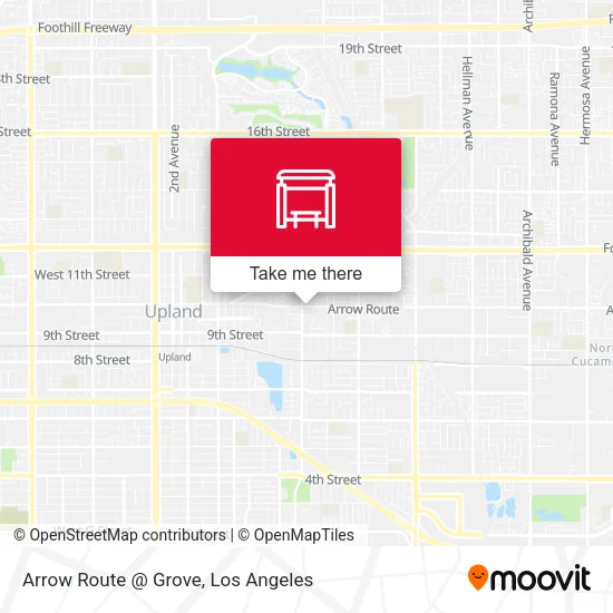 Arrow Route @ Grove map