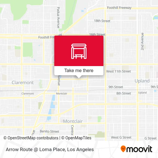 Arrow Route @ Loma Place map