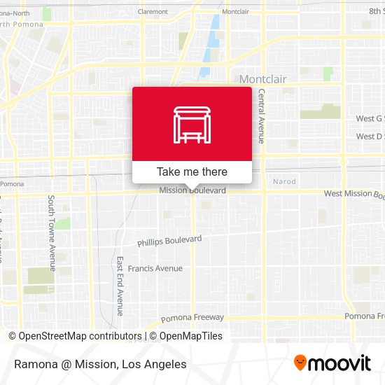 Ramona @ Mission map