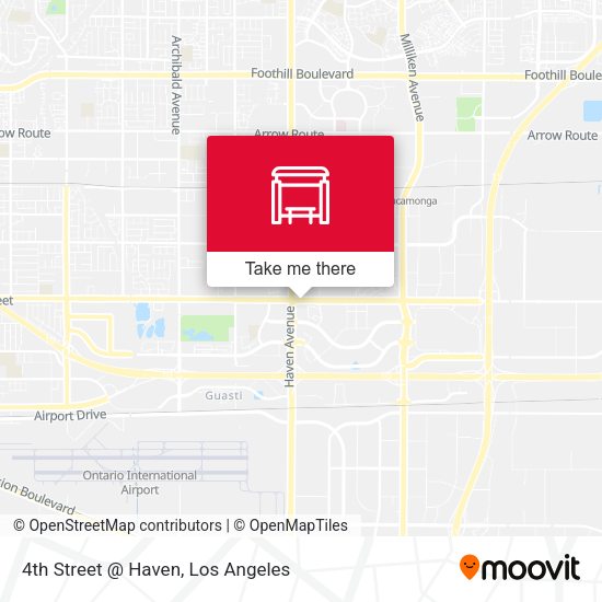 4th Street @ Haven map