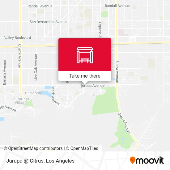 Jurupa @ Citrus map