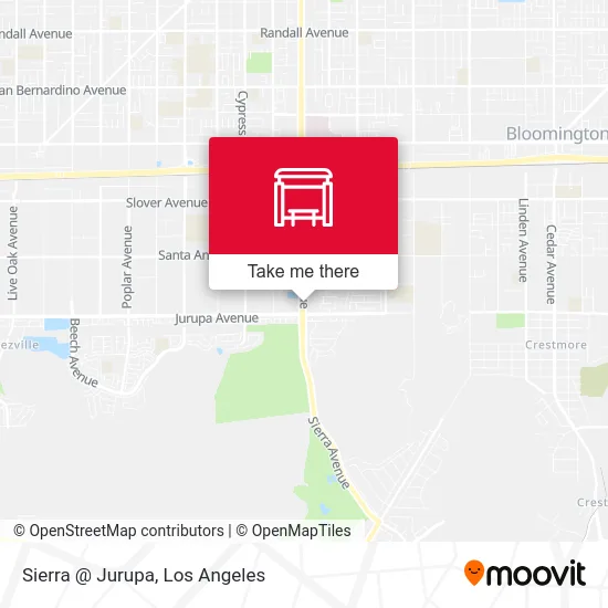 Sierra @ Jurupa map