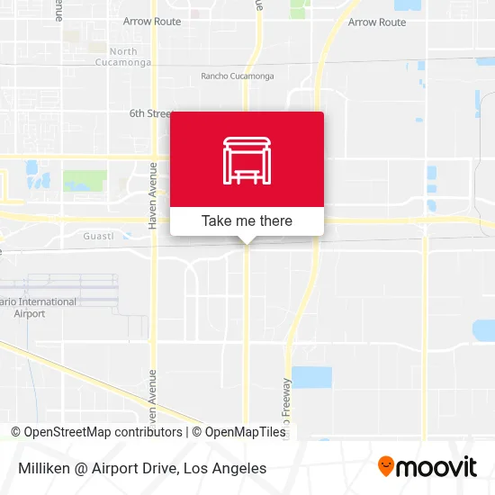 Milliken @ Airport Drive map