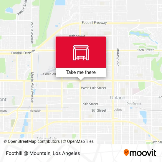 Foothill @ Mountain map