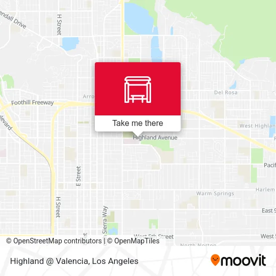 Highland @ Valencia map