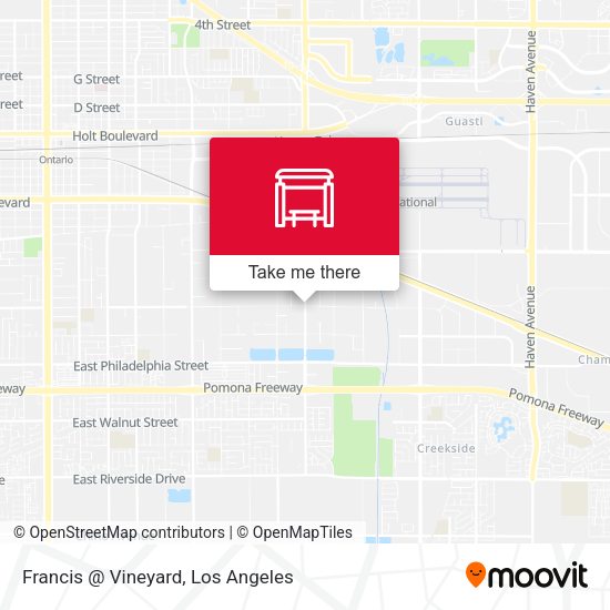 Francis @ Vineyard map