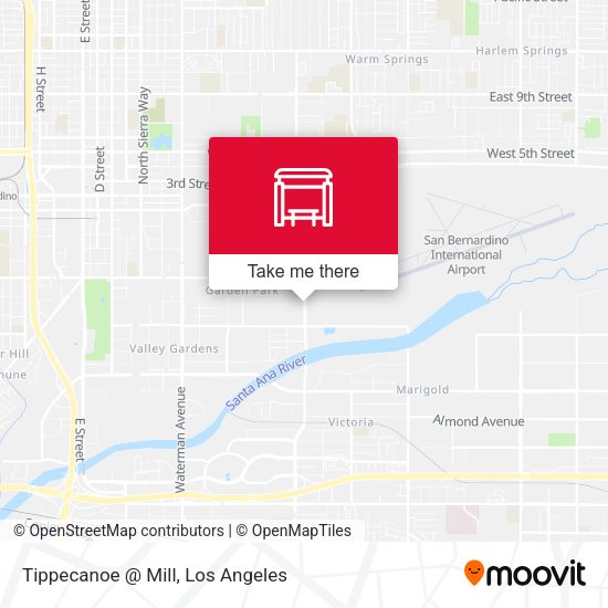 Tippecanoe @ Mill map