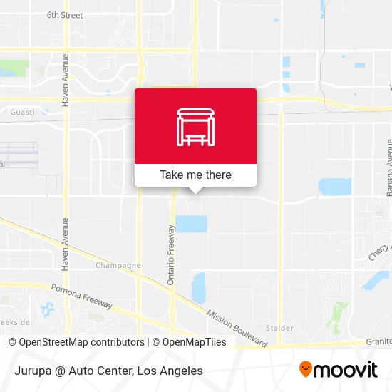 Jurupa @ Auto Center map