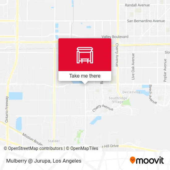 Mulberry @ Jurupa map