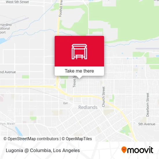 Lugonia @ Columbia map