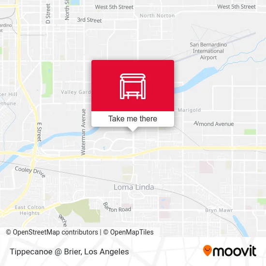 Tippecanoe @ Brier map