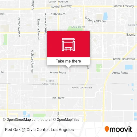 Red Oak @ Civic Center map