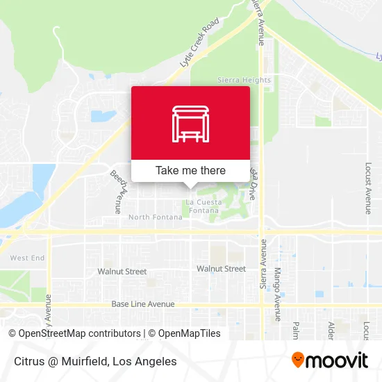 Citrus @ Muirfield map