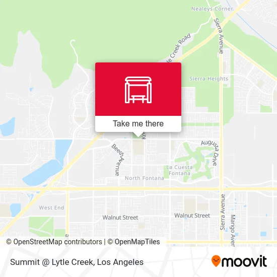 Summit @ Lytle Creek map