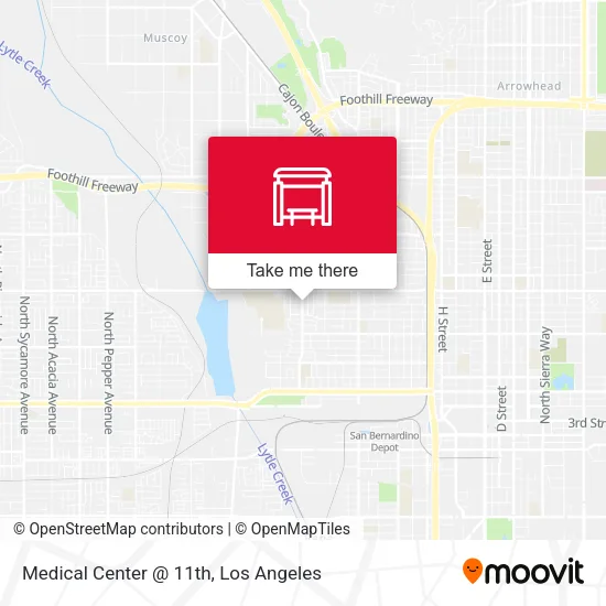 Medical Center @ 11th map