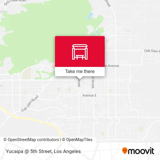 Yucaipa @ 5th Street map