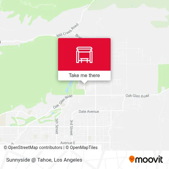 Sunnyside @ Tahoe map