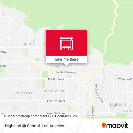 Highland @ Central map