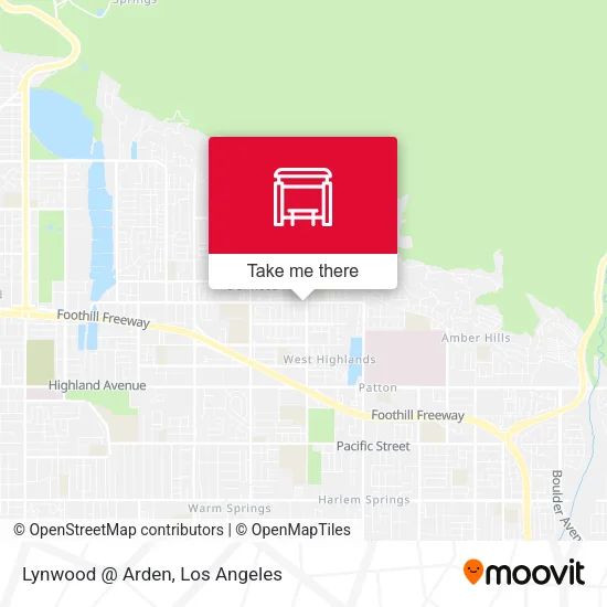 Lynwood @ Arden map