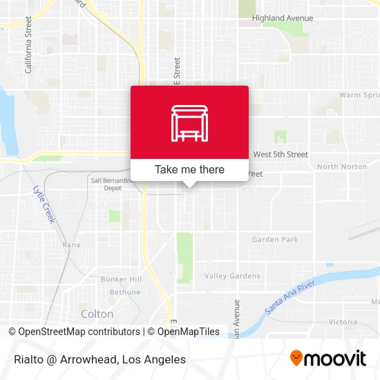 Rialto @ Arrowhead map