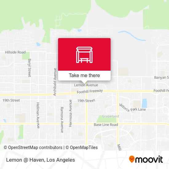 Lemon @ Haven map