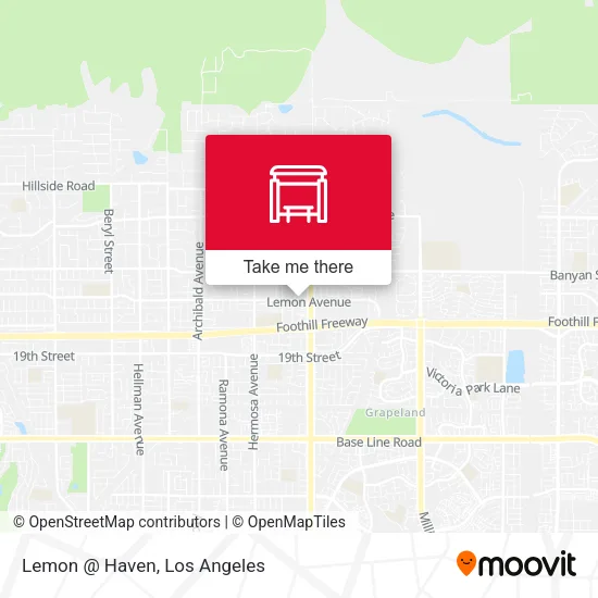 Lemon @ Haven map