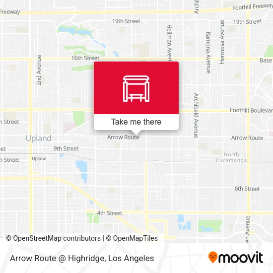 Arrow Route @ Highridge map