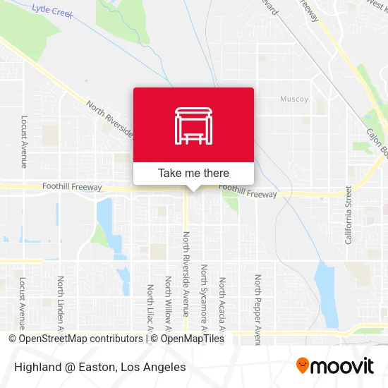 Highland @ Easton map