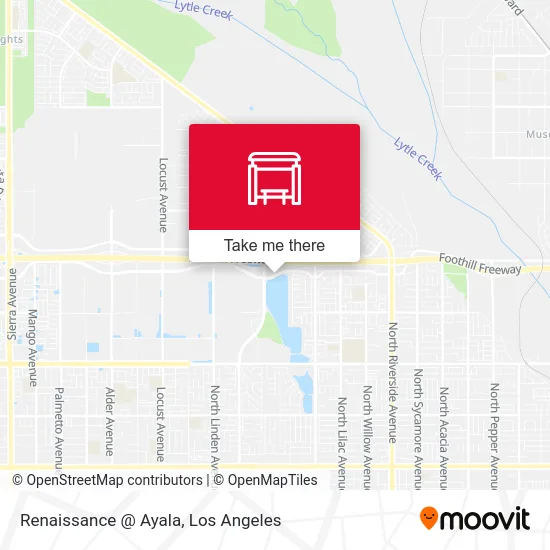 Renaissance @ Ayala map