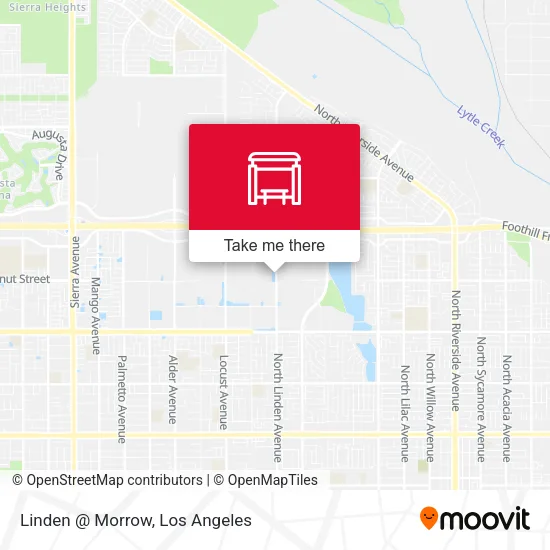 Linden @ Morrow map