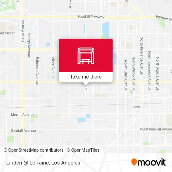 Linden @ Lorraine map