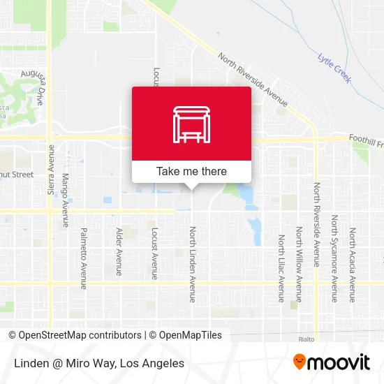 Linden @ Miro Way map