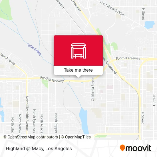 Highland @ Macy map