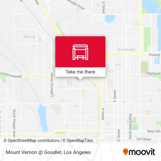 Mount Vernon @ Goodlet map
