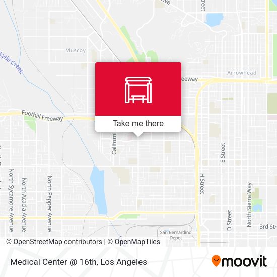 Medical Center @ 16th map