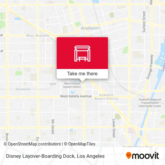 Disney Layover-Boarding Dock map