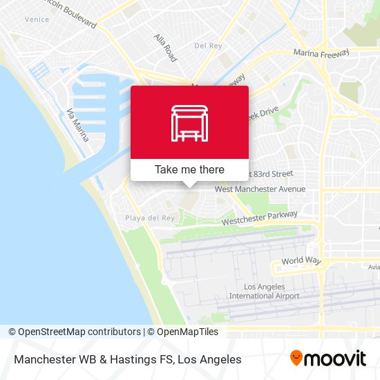 Manchester WB & Hastings FS map