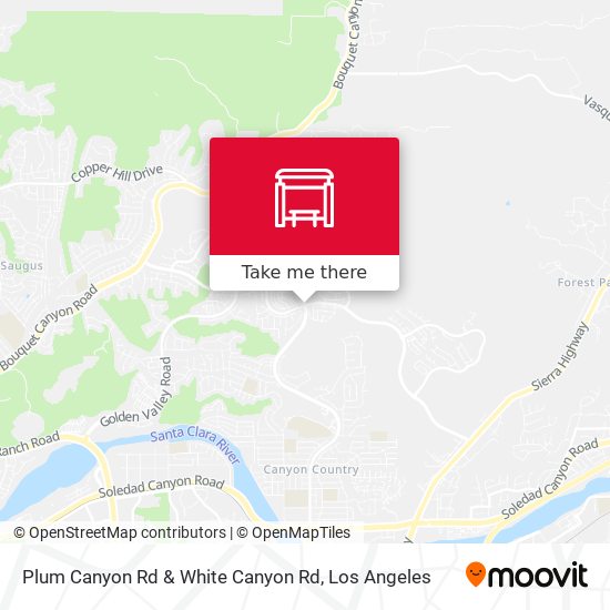 Plum Canyon Rd & White Canyon Rd map