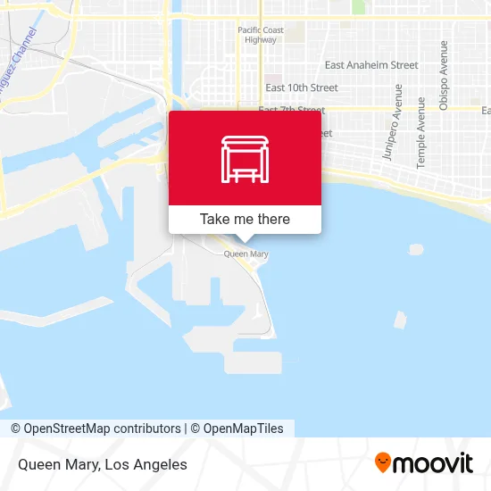 Queen Mary map