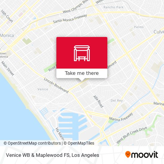 Venice WB & Maplewood FS map