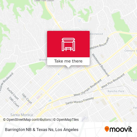 Barrington NB & Texas Ns map