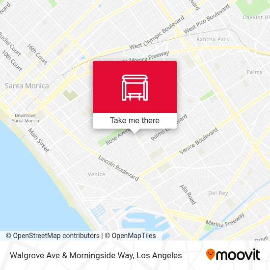 Walgrove Ave & Morningside Way map