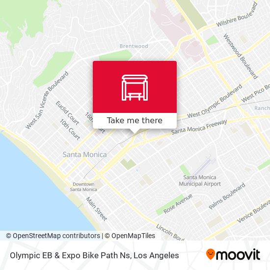 Mapa de Olympic EB & Expo Bike Path Ns