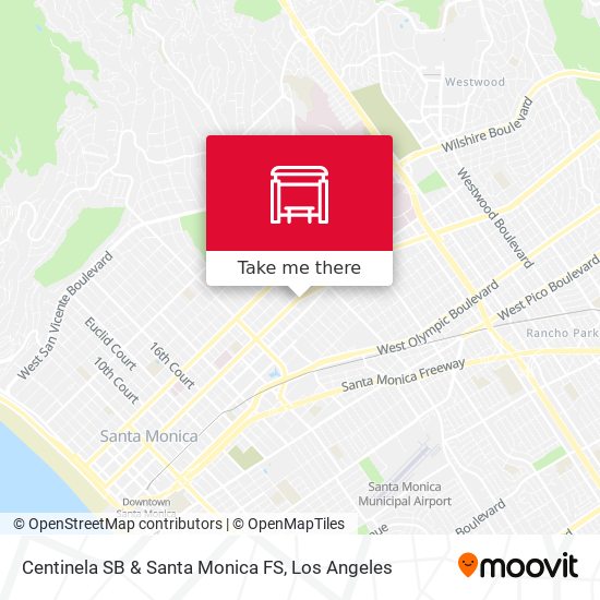 Mapa de Centinela SB & Santa Monica FS